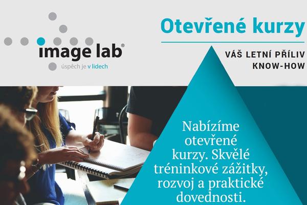 Letní otevřené kurzy Image Lab