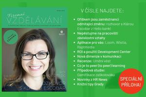 Podzimní číslo Firemního vzdělávání právě klepe na dveře