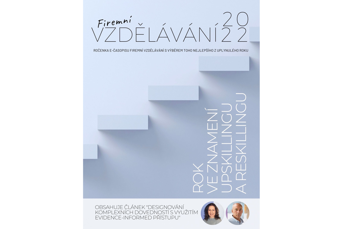 tištěná ročenka Firemní vzdělávání 2022