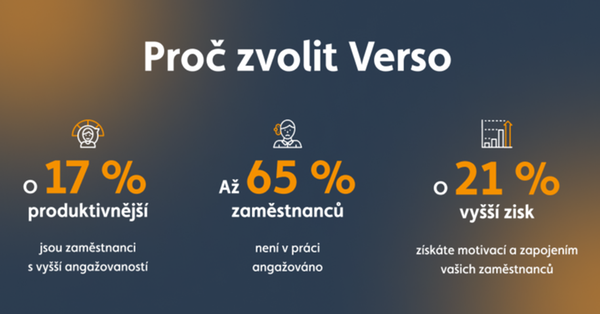 Proč zvolit Verso